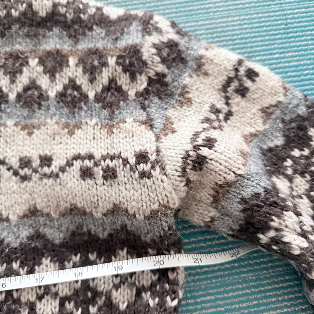 NILI LOTAN fair isle sweater XS - Picture 10 of 10
